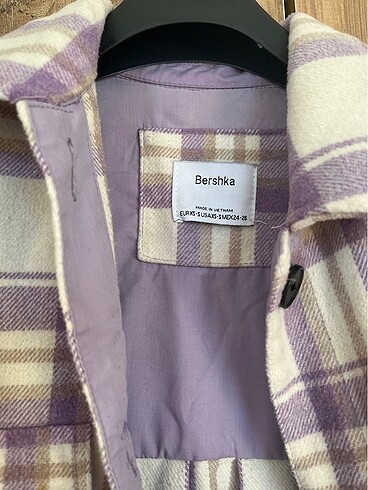s Beden mor Renk bershka kaban
