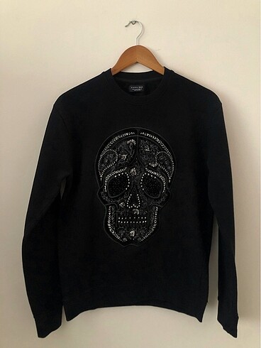 Siyah Zara sweatshirt