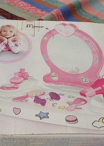 DOLU Pembe Çocuk Makyaj Seti 12 Parça - Görsel 3