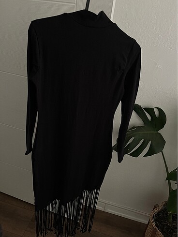 xs Beden siyah Renk H&M uzun elbise