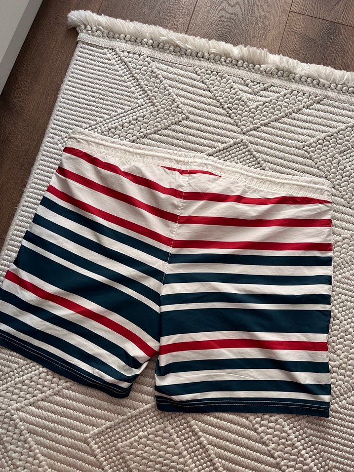 Çizgili Erkek Mini Mayo Şort - Görsel 3