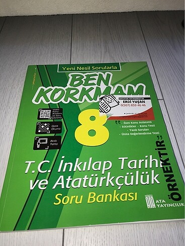 8. Sınıf tc inkilap tarihi ve Atatürkçülük soru bankası