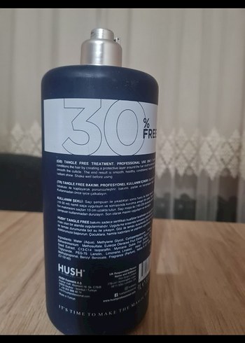 HUSH Keratin Bakim Treatment.Tangle Free 30% İndirimli - Görsel 3