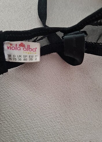 Viola Alba Marka Mercan sutyen - Görsel 3