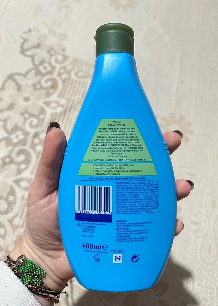 Penaten bebek vücut losyonu - Görsel 3