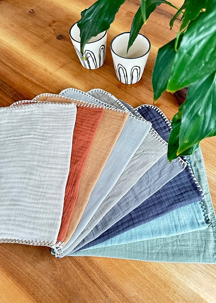 Müslin kurulama bezi / bebek omuz bezi - Görsel 2