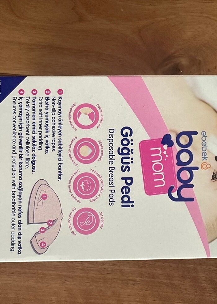 Baby mom göğüs pedi - Görsel 2