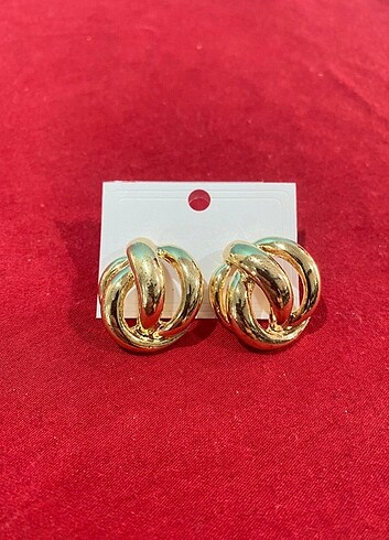 Gold Halka Küpe 
