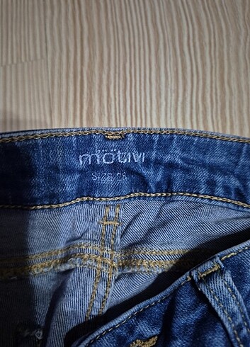 Motivi Kot pantolon mavi renk 36 beden