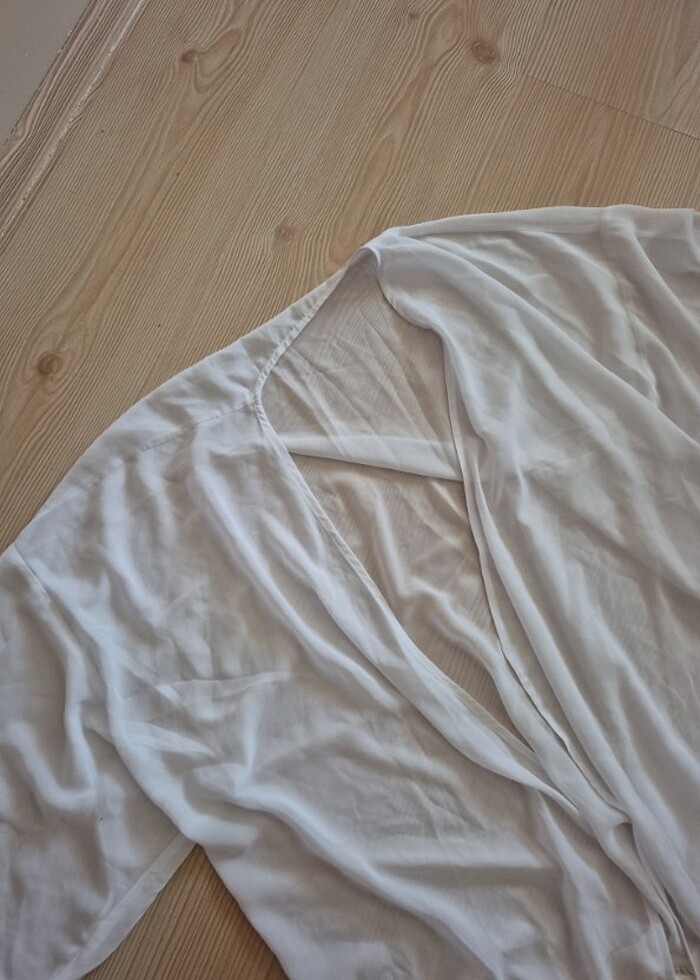 Mayo bikini üstü plaj kıyafeti SM beden - Görsel 2