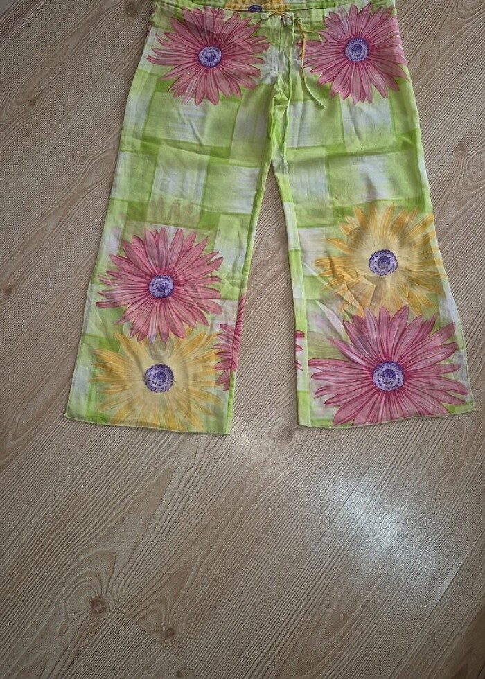 Plaj kıyafeti şifon kumaş S beden - Görsel 3