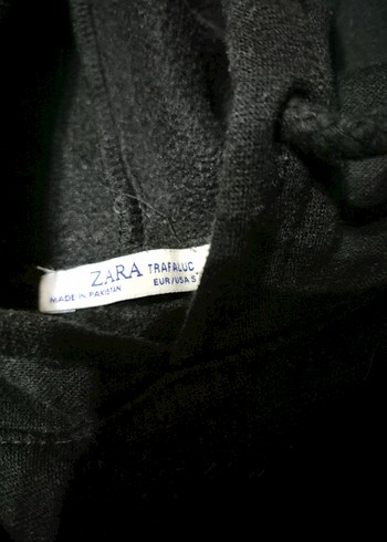 s Beden Kadın Siyah Kapüşonlu Sweatshirt