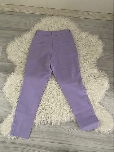 Diğer Mor Kumaş Pantolon