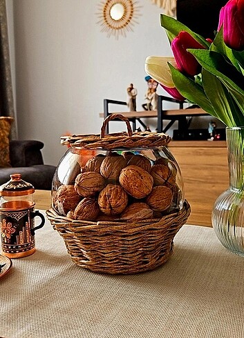 Tasarımcı Rattan fanus
