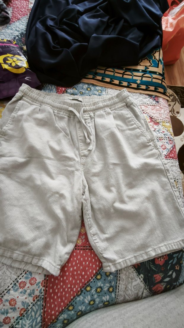 Çizgili ve düz erkek Kumaş Pantolon - Görsel 3