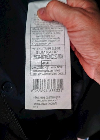 Süvari Erkek Takım Elbise Uzun Kollu - Görsel 8