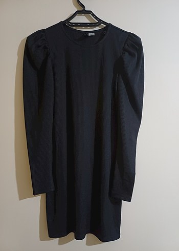 Siyah Midi Kadın Elbise - Görsel 2