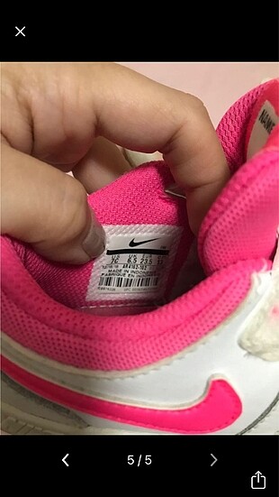 24 Beden Nike cocuk spor ayakkabı
