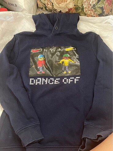 Kapüşonlu baskılı H&M sweat