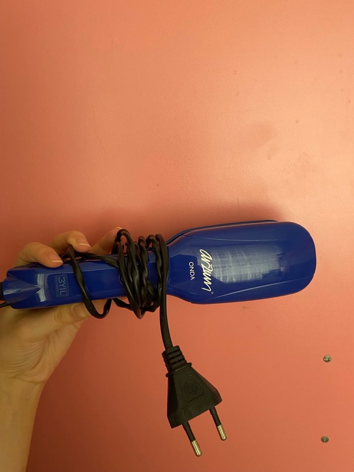 Mavi Saç Düzleştirici - Görsel 3