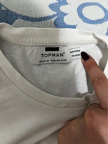 xs Beden oversize tişört