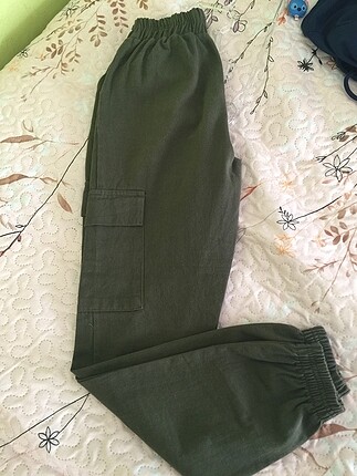 haki keten pantolon