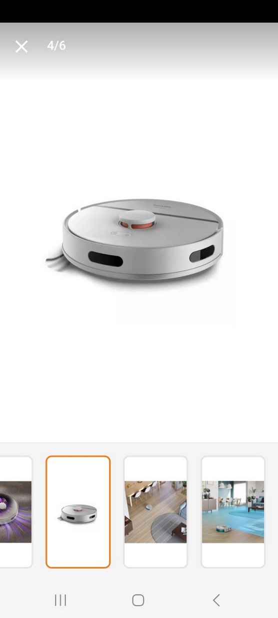 philisp 3000 serisi  Robot Süpürge islak kuru özellikli - Görsel 2