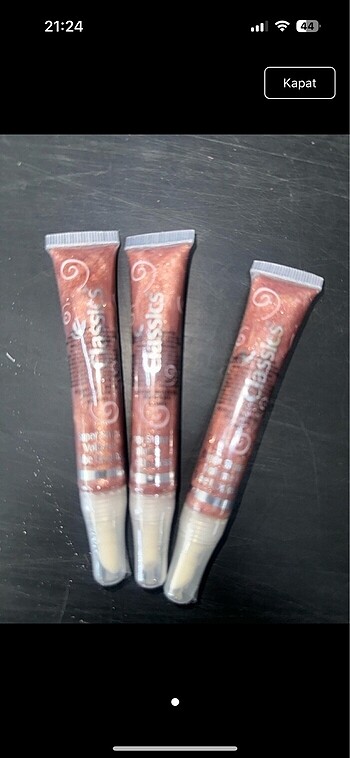 Kahverengi classics 6?lı lip gloss KAMPANYA