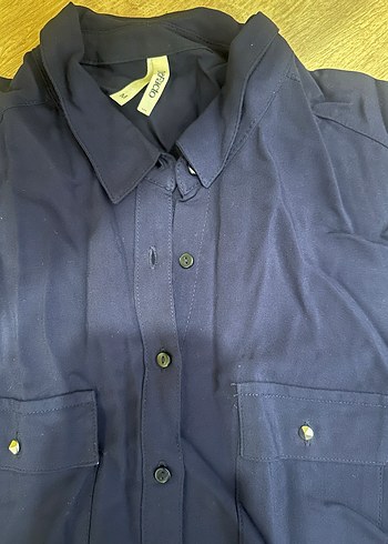 Lacivert Gömlek - Görsel 2