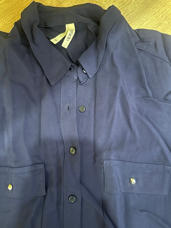 Lacivert Gömlek - Görsel 2