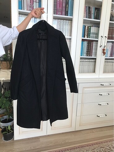 xs Beden Zara Siyah Kaban