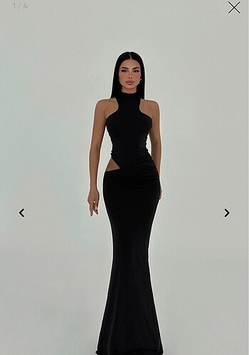 Siyah elbise - Görsel 2