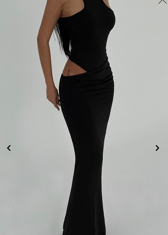 Siyah elbise - Görsel 3