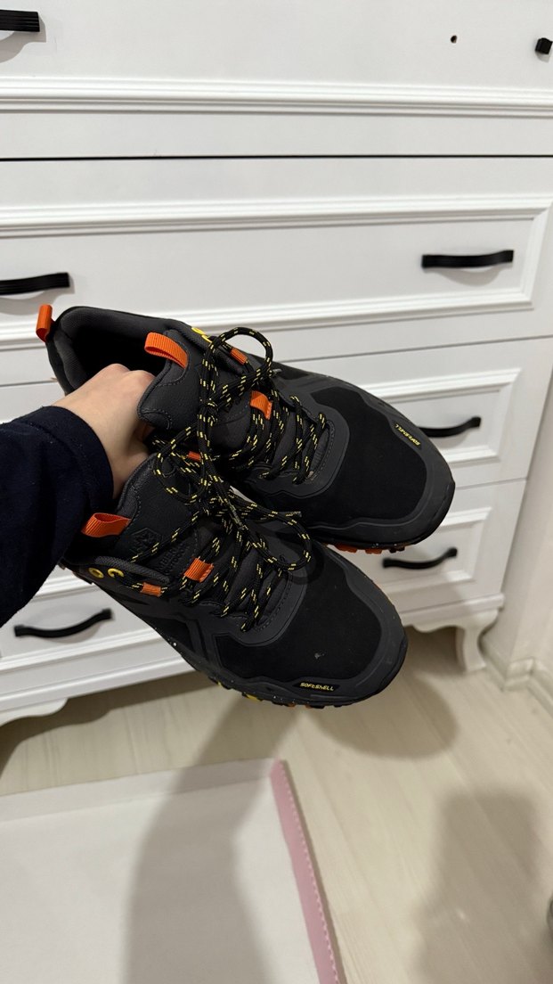 Erkek Siyah Spor Outdoor Ayakkabı - Görsel 4