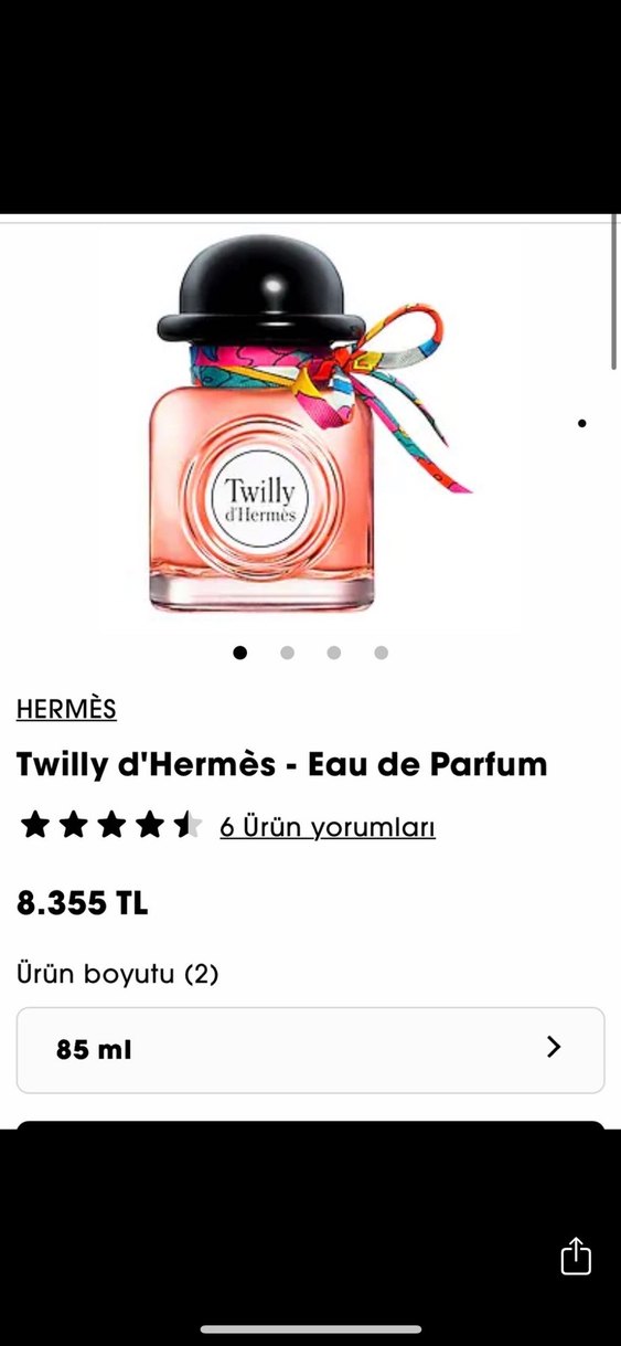 Twilly d'Hermes Kadın Parfümü 85 ml - Görsel 3