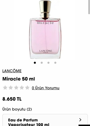 lancome miracle 100 ml - Görsel 5