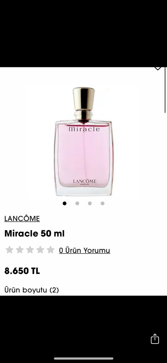 Lancome Miracle 5 ml - Görsel 4