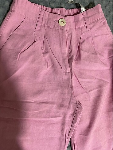 xs Beden Bershka Pembe kumaş pantolon