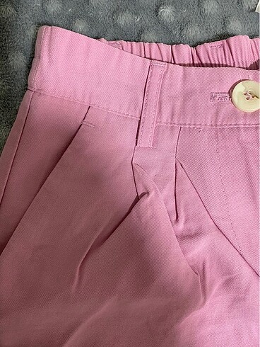 xs Beden pembe Renk Bershka Pembe kumaş pantolon