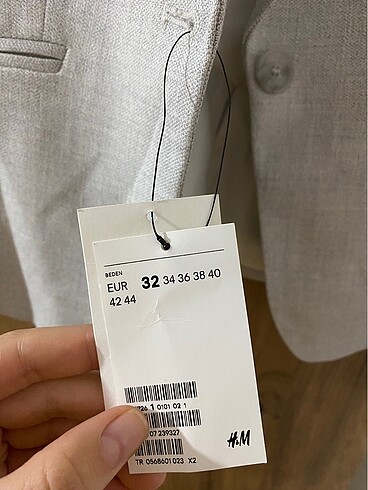 32 Beden H&M blazer ceket