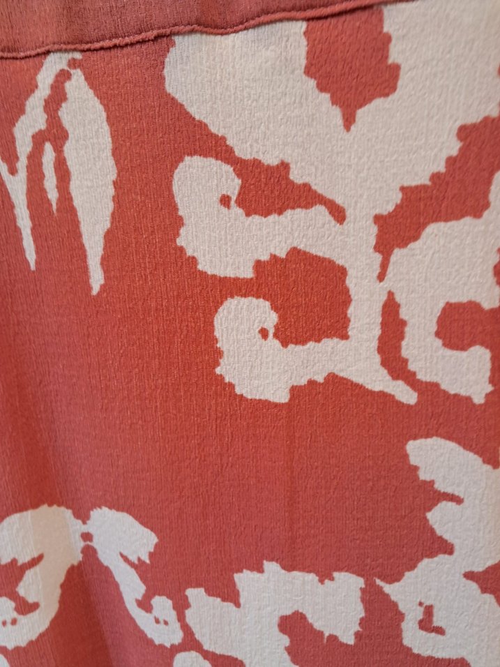 Pembe Batik Desenli Hamile Mini Etek - Görsel 2