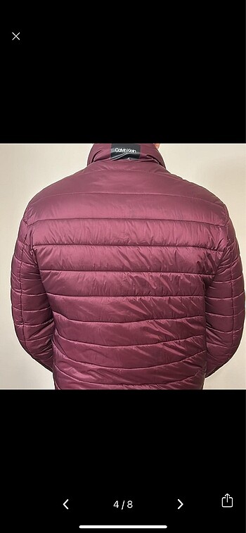 l Beden bordo Renk Calvin Klein Mont