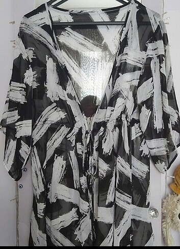 F&F marka plaj kimono