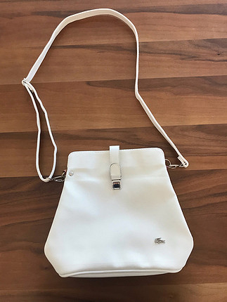 universal Beden beyaz Renk Lacoste çanta