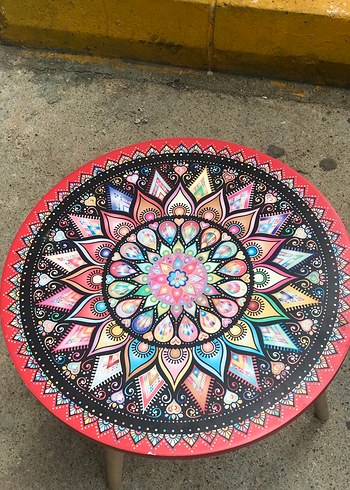 Uv baskılı sehpa - Görsel 3