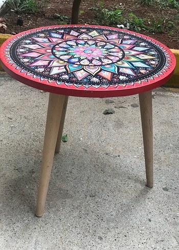 Uv baskılı sehpa - Görsel 2