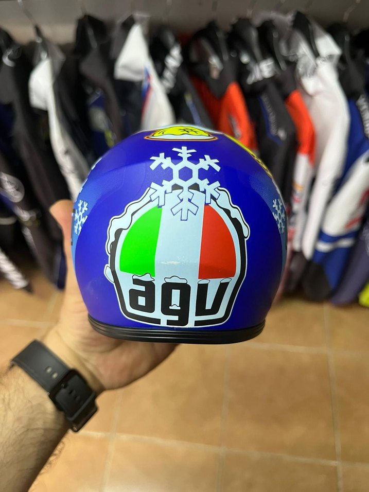 Mavi Parlak Baskılı kedi Kaskı - Görsel 2