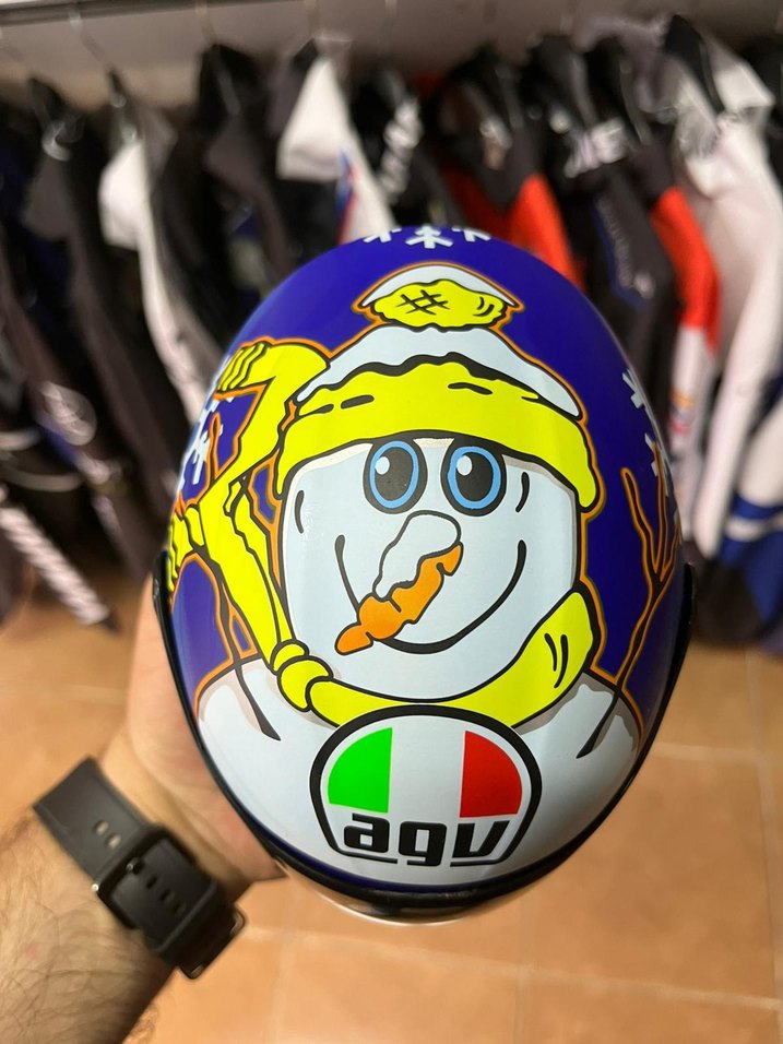 Mavi Parlak Baskılı kedi Kaskı - Görsel 4