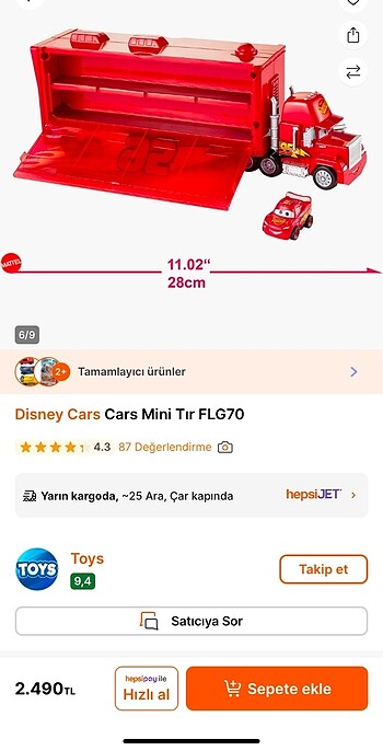  Beden Cars mini tır