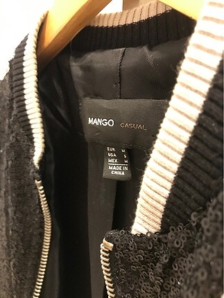 Mango Mango payetli spor ceket